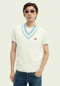 Scotch & Soda Pullover - Denim White