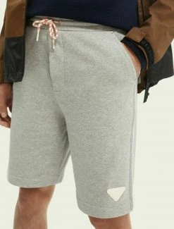 Scotch & Soda Pantalon De Survêtement - Grey Melange -Scotch & Soda Soldes 11bfcc36efe847ee8c3e9aee021ae03c