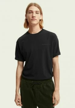 Scotch & Soda RELAXED - T-shirt Imprimé - Black
