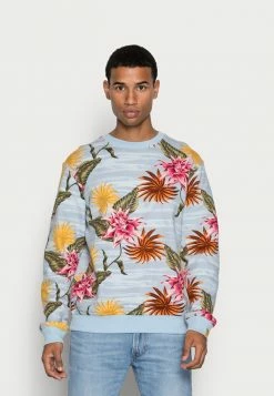 Scotch & Soda PRINTED CREWNECK - Sweatshirt - Combo