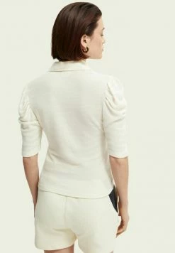 Scotch & Soda Polo - Vanilla -Scotch & Soda Soldes 13d4e20eec42498a81d2eaaafaad9052