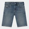 Scotch & Soda STRUMMER - Short En Jean - Weathered Blue Light