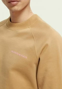 Scotch & Soda Sweatshirt - Graceland Sand -Scotch & Soda Soldes 14070ba7ec14473ea0cce64e4a45b4cd