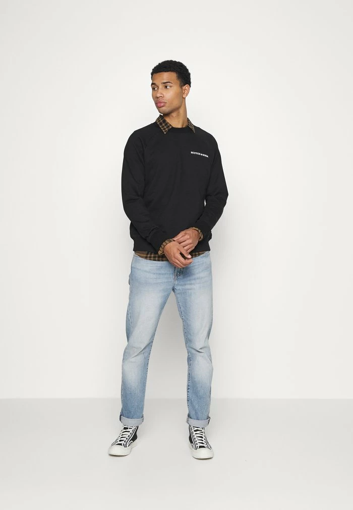 Scotch & Soda Sweatshirt - Black 2 Scotch & Soda Sweatshirt - Black – Image 2