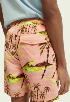 Scotch & Soda Short De Bain - Pink -Scotch & Soda Soldes 14ba271838ea4ca298e09d9089cd697c