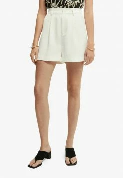 Scotch & Soda Short - Off White -Scotch & Soda Soldes 14e9448d233144b491cf2b67dfee4cf7