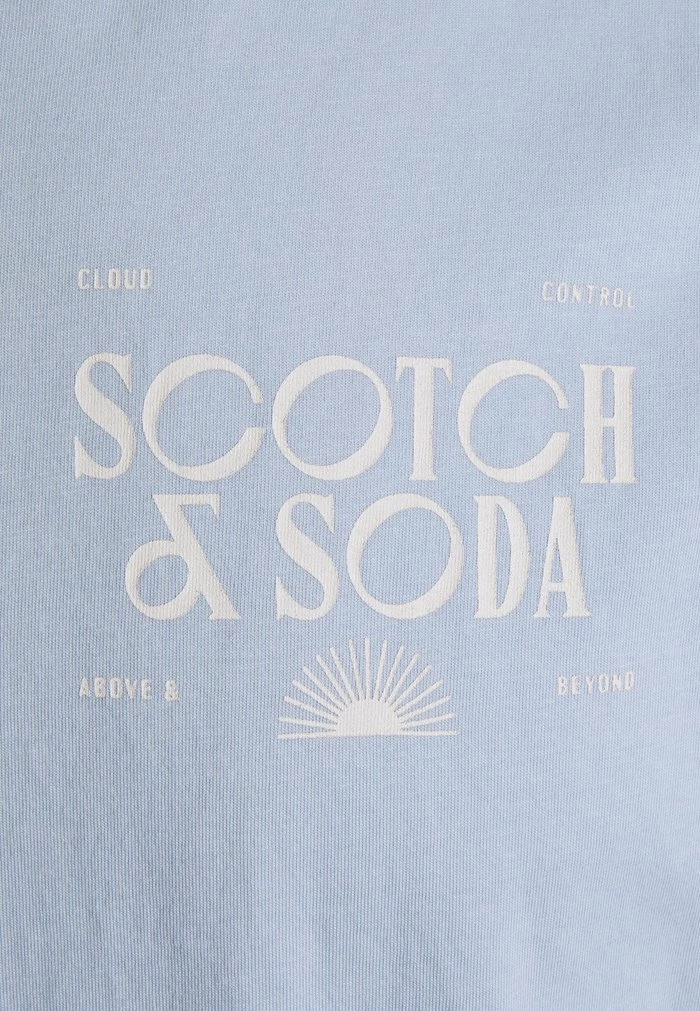 Scotch & Soda GRAPHIC LOGO - T-shirt Imprimé - Core Blue 3 Scotch & Soda GRAPHIC LOGO - T-shirt Imprimé - Core Blue – Image 3