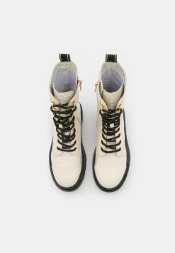 Scotch & Soda AUBRI - Bottines à Plateau - Offwhite -Scotch & Soda Soldes 1520187df0dc4328b0151cbe8175302a