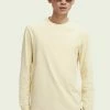 Scotch & Soda UNISEX GRAPHIC LONG-SLEEVED - T-shirt à Manches Longues - Peach Cream