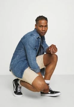 Scotch & Soda SEASONAL GARMENT DYED 5 POCKET - Short - Sand -Scotch & Soda Soldes 1556481228f744eeab625153c49708d8