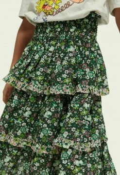 Scotch & Soda RUFFLED - Jupe Trapèze - Combo B -Scotch & Soda Soldes 1556701ed0e94da88cb9f69030d3d371