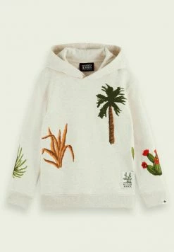 Scotch & Soda Sweat à Capuche - Ecru Melange -Scotch & Soda Soldes 155e09890884451ba077cd89de5412fa