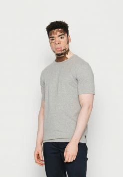 Scotch & Soda CLASSIC CREWNECK TEE - T-shirt Basique - Grey Melange