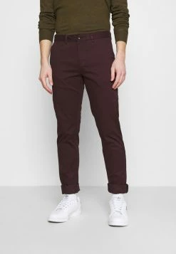 Scotch & Soda MOTT CLASSIC - Chino - Bordeaubergine