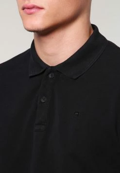 Scotch & Soda CLASSIC GARMENT - Polo - Schwarz -Scotch & Soda Soldes 16054e47a55c4495b65236947eb5cef6