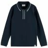 Scotch & Soda LONG SLEEVE - Polo - Night