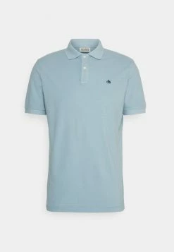 Scotch & Soda ORGANIC GARMENT DYE POLO - Polo - Blue -Scotch & Soda Soldes 1638e6d29a384118b6385c0af8ad16fa