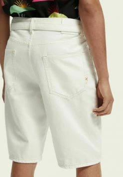 Scotch & Soda Short En Jean - White Beach -Scotch & Soda Soldes 1682a2fc37fa458ebe212064007017f1