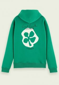 Scotch & Soda Sweat à Capuche - Highlight Green -Scotch & Soda Soldes 17dee15c76354ce5a8234e60d227ee17