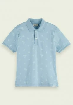 Scotch & Soda SHORT SLEEVED - Polo - Fifties Blue -Scotch & Soda Soldes 1852f141a52043dd9f7b38ea265d91cb