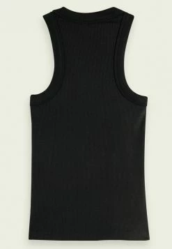 Scotch & Soda MERCERIZED RACER - Débardeur - Black 13 Scotch & Soda MERCERIZED RACER - Débardeur - Black -Scotch & Soda Soldes 18e4b7e99989499eaf55adce327f1e55