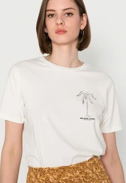 Scotch & Soda REGULAR FIT CREW NECK - T-shirt Imprimé - Off White -Scotch & Soda Soldes 197305db5b5c4d76b91d1f2205d657b1