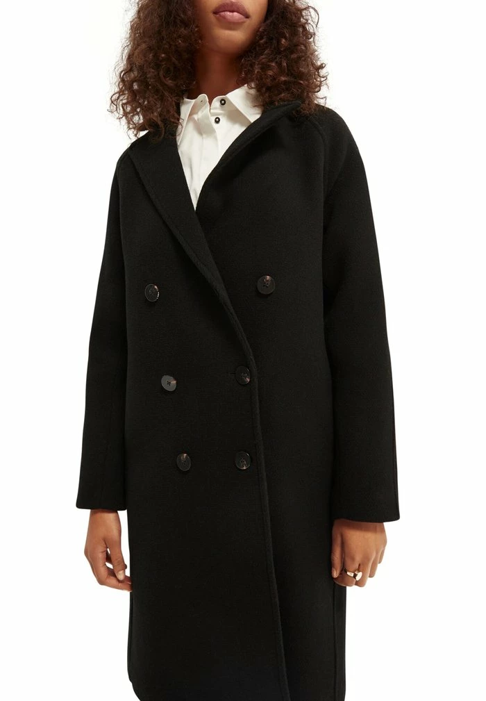 Scotch & Soda DOUBLE BREASTED CLASSIC BLEND - Manteau Classique - Black 6 Scotch & Soda DOUBLE BREASTED CLASSIC BLEND - Manteau Classique - Black – Image 6