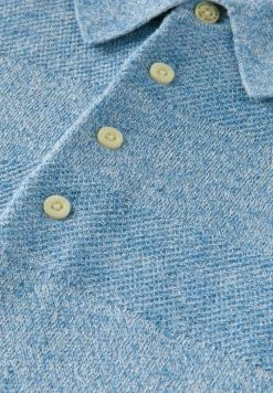 Scotch & Soda Polo - Blue Melange -Scotch & Soda Soldes 19e880914c1c45fbb965de857af6a942