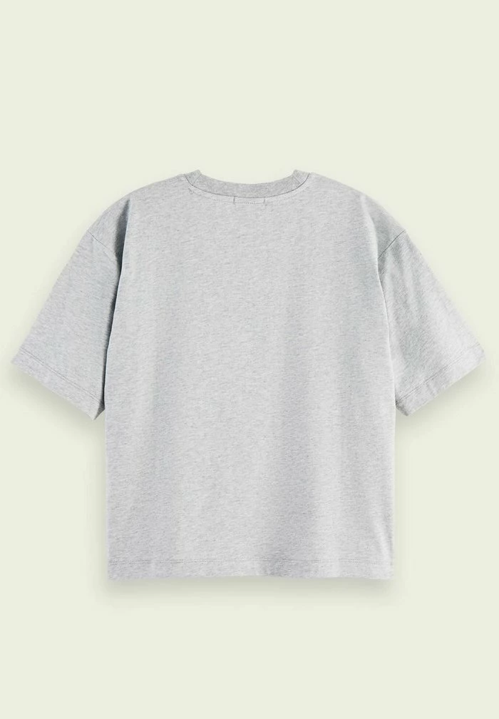 Scotch & Soda T-shirt Imprimé - Grey Melange 7 Scotch & Soda T-shirt Imprimé - Grey Melange – Image 7
