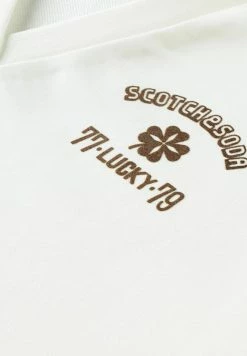 Scotch & Soda Sweatshirt - Off White -Scotch & Soda Soldes 1a380e8496c647cebacb12165893b28c