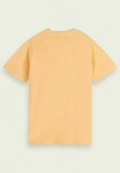 Scotch & Soda GARMENT-DYED - T-shirt Basique - Punch -Scotch & Soda Soldes 1a8ea0f096a64500902590bf59573002