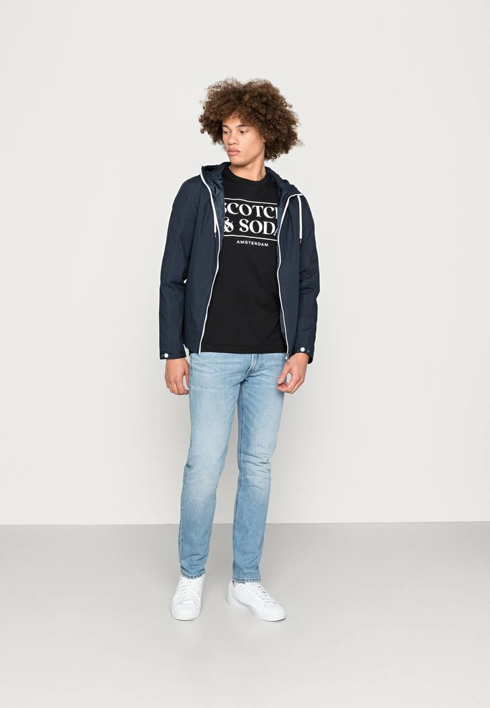 Scotch & Soda SHORT SLEEVE LOGO TEE - T-shirt Imprimé - Black 2 Scotch & Soda SHORT SLEEVE LOGO TEE - T-shirt Imprimé - Black – Image 2