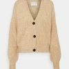 Scotch & Soda FUZZY BOXY FIT - Gilet - Dune Melange