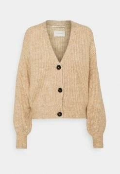 Scotch & Soda FUZZY BOXY FIT - Gilet - Dune Melange