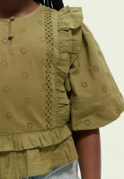 Scotch & Soda Blouse - Bamboo -Scotch & Soda Soldes 1b37794d10a6422fb5fea5db9d0584e5