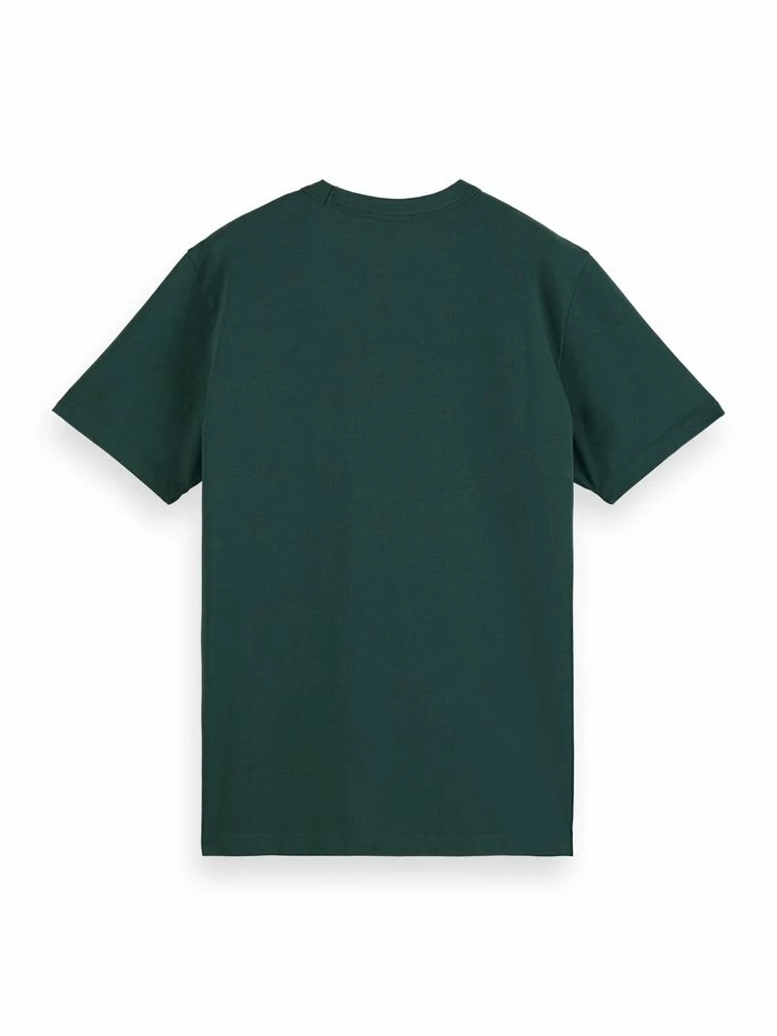 Scotch & Soda UNISEX GRAPHIC LOGO - T-shirt Basique - Dark Green 6 Scotch & Soda UNISEX GRAPHIC LOGO - T-shirt Basique - Dark Green – Image 6