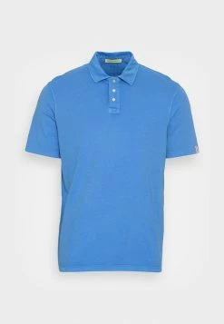 Scotch & Soda GARMENT DYED - Polo - Blue -Scotch & Soda Soldes 1b737dea525c4b18bcfeeeb331221d52