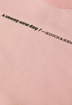 Scotch & Soda LOOSE-FIT GRAPHIC - Sweatshirt - Blossom -Scotch & Soda Soldes 1b825c11f69e4b558b88f1c3dc2b4922