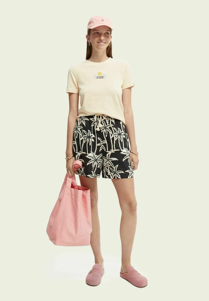 Scotch & Soda REGULAR FIT - T-shirt Imprimé - Peach 2 Scotch & Soda REGULAR FIT - T-shirt Imprimé - Peach – Image 2