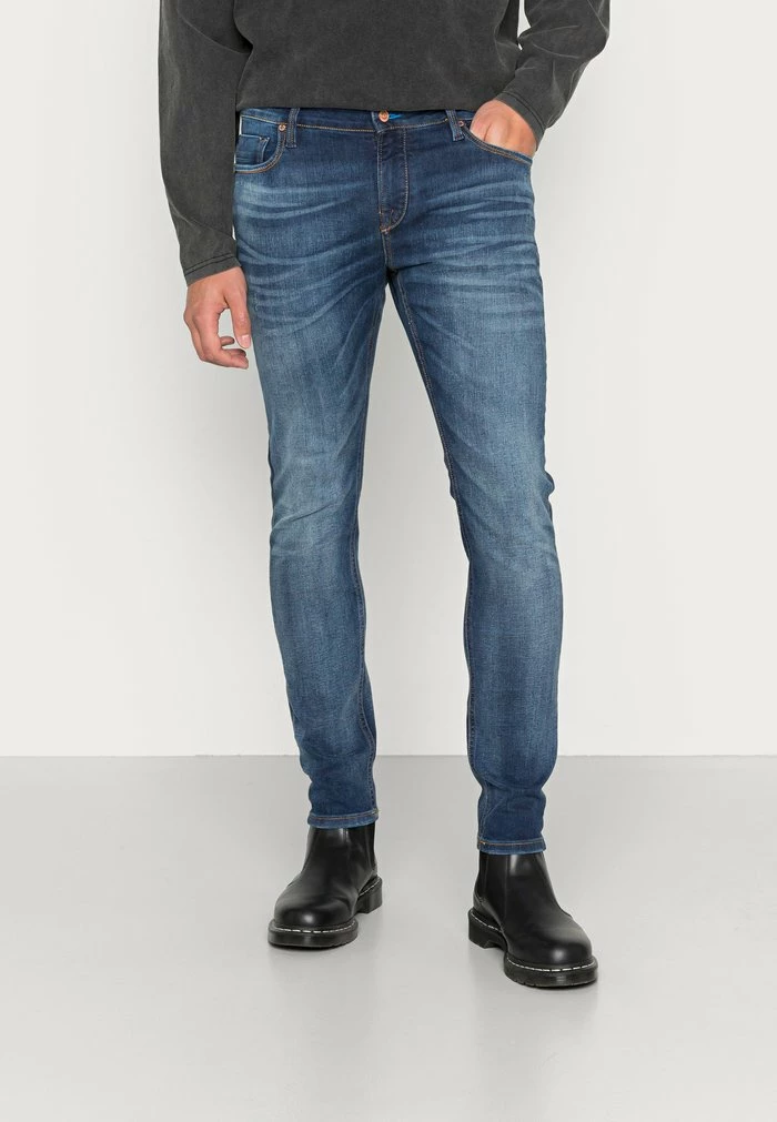 Scotch & Soda SKIM PLUS CLOUD OF SMOKE - Jean Slim - Blue Denim 1 Scotch & Soda SKIM PLUS CLOUD OF SMOKE - Jean Slim - Blue Denim