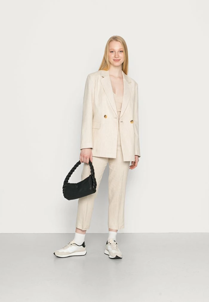 Scotch & Soda DOUBLE BREASTED - Blazer - Sand Melange 2 Scotch & Soda DOUBLE BREASTED - Blazer - Sand Melange – Image 2