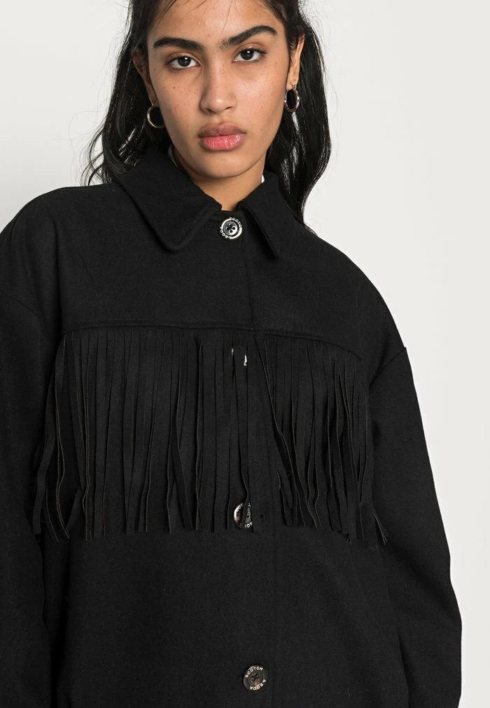 Scotch & Soda FRINGED OVERSIZED BLEND JACKET - Blouson Bomber - Black 5 Scotch & Soda FRINGED OVERSIZED BLEND JACKET - Blouson Bomber - Black – Image 5