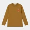 Scotch & Soda LONG SLEEVED ARTWORK - T-shirt à Manches Longues - Harvest Gold