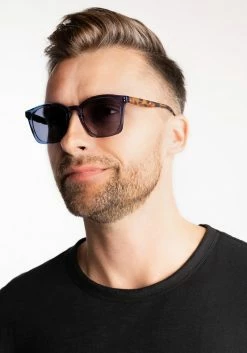 Scotch & Soda Lunettes De Soleil - Blue / Brown Havanna