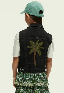 Scotch & Soda TRUCKER - Veste Sans Manches - Morning Rays -Scotch & Soda Soldes 1cd39bbf53f247d889ad271a642165df