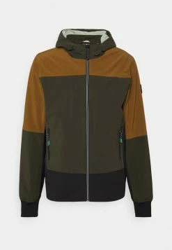 Scotch & Soda HOODED JACKET - Veste Légère - Khaki