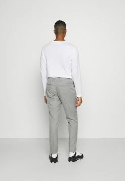 Scotch & Soda STUART - Chino - Grey Melange -Scotch & Soda Soldes 1d2ed5f90a6d49748c4d382e23b99f64