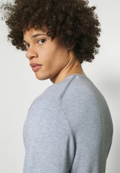 Scotch & Soda CLASSIC CREWNECK - Sweatshirt - Blue Melange -Scotch & Soda Soldes 1d623abfb09842c7bf27bba80dd81fb6