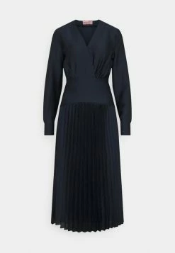 Scotch & Soda FEMININE DRESS WITH PLEATED SKIRT IN STRUCTURED QUALITY - Robe De Soirée - Night -Scotch & Soda Soldes 1db69166c9fb4e4080105dfd9f2b26cb