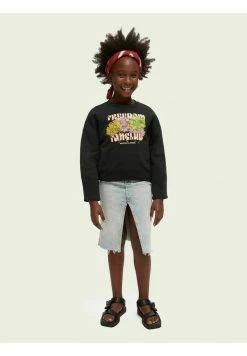 Scotch & Soda Jupe En Jean - Blue Splash